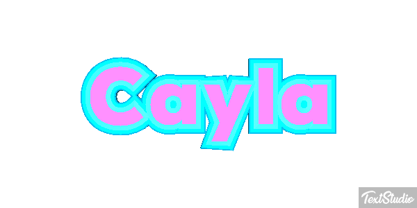 Cayla Text effect