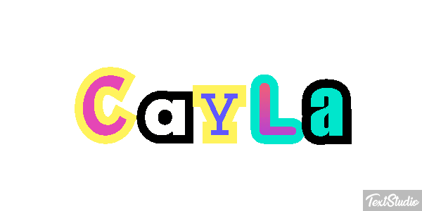 Cayla Text effect