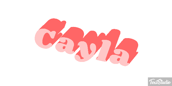Cayla Text effect