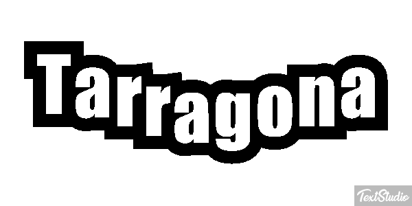Tarragona Efecto de texto