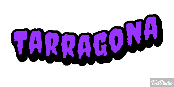 Tarragona Efecto de texto
