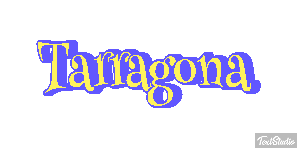 Tarragona Efecto de texto