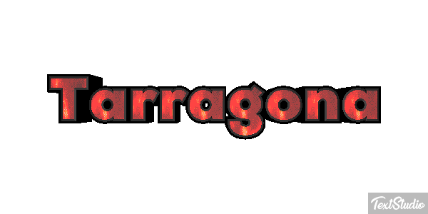 Tarragona Efecto de texto
