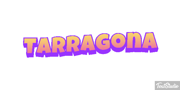 Tarragona Efecto de texto