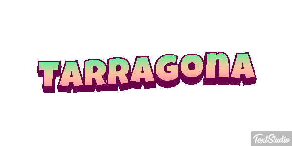Tarragona Efecto de texto