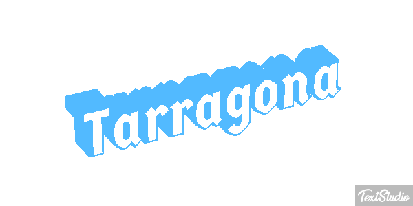 Tarragona Efecto de texto