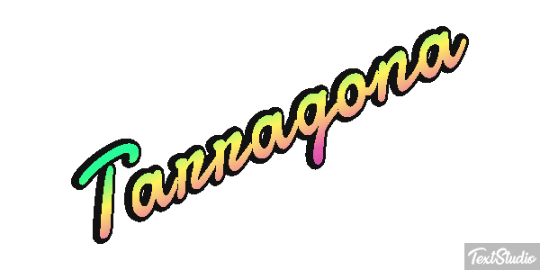 Tarragona Efecto de texto