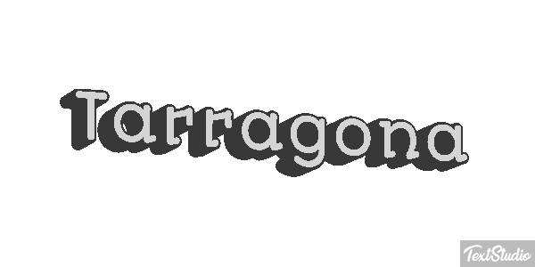 Tarragona Efecto de texto