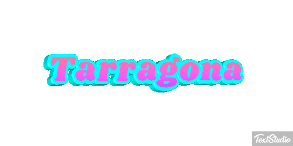 Tarragona Efecto de texto