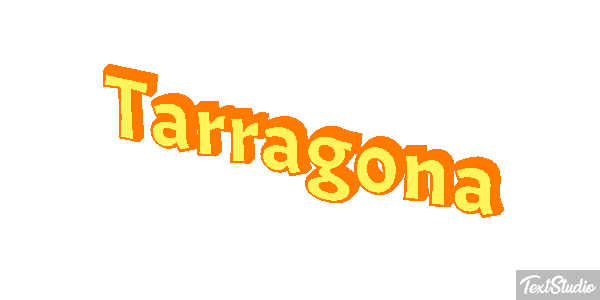 Tarragona Efecto de texto
