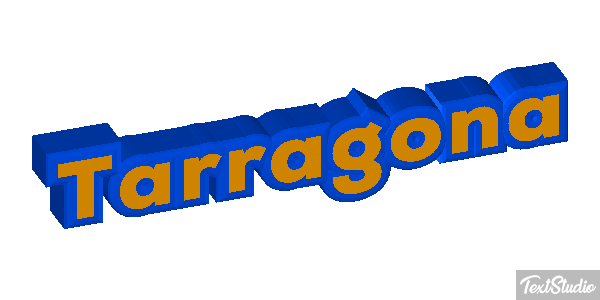 Tarragona Efecto de texto