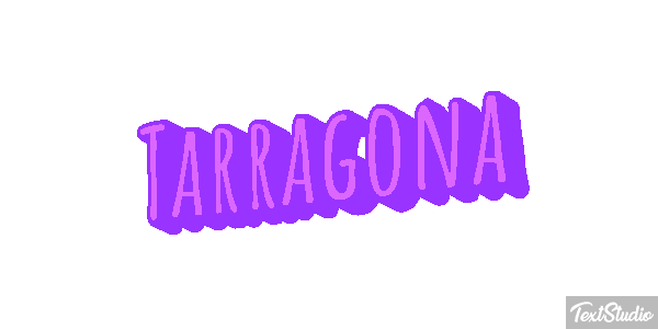 Tarragona Efecto de texto