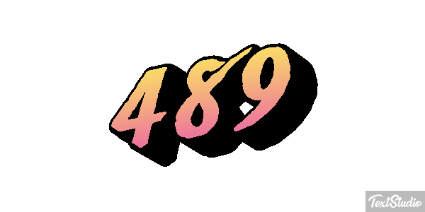 489 Effet de texte