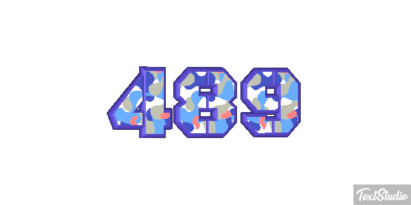 489 Effet de texte