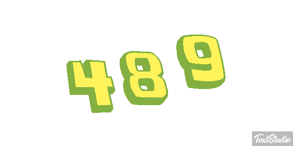 489 Effet de texte