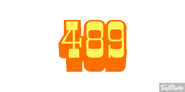 489 Effet de texte