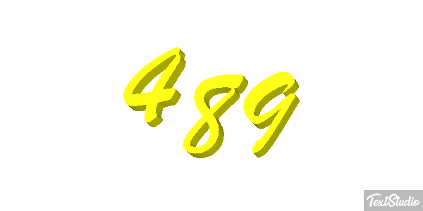 489 Effet de texte