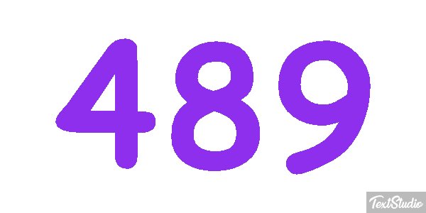 489 Effet de texte