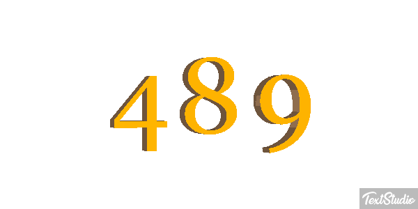 489 Effet de texte