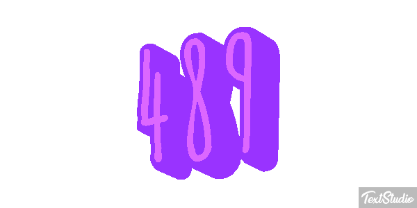 489 Effet de texte