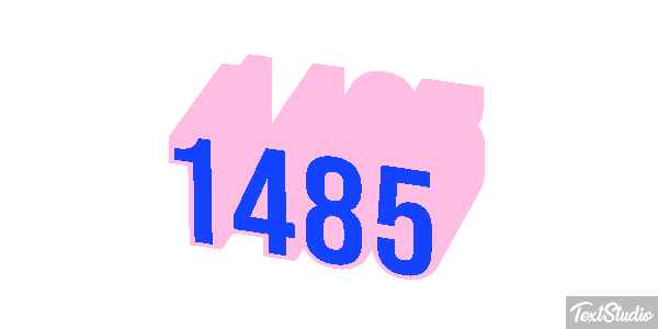 1485 テキスト効果