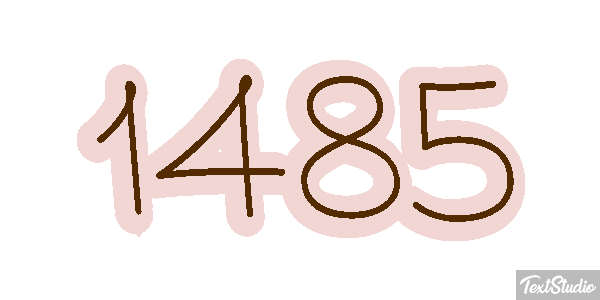 1485 テキスト効果