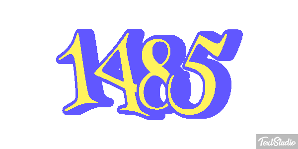1485 テキスト効果