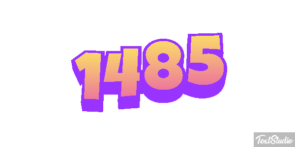1485 テキスト効果