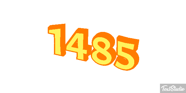 1485 テキスト効果