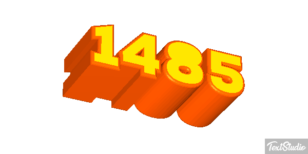 1485 テキスト効果