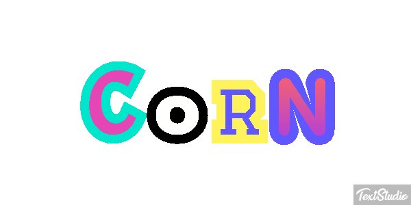 Corn Metin efekti