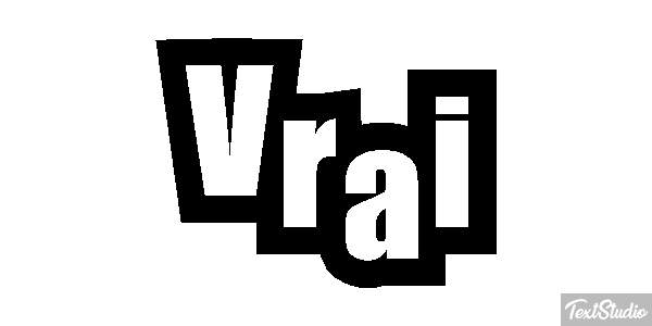 Vrai Effet de texte