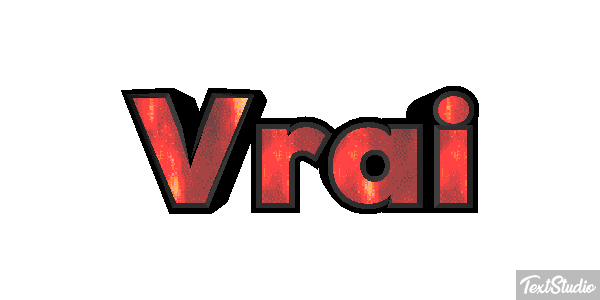 Vrai Effet de texte