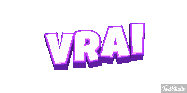 Vrai Effet de texte