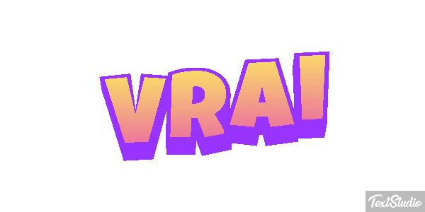 Vrai Effet de texte