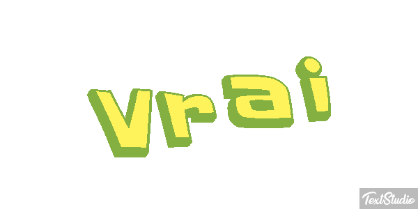 Vrai Effet de texte