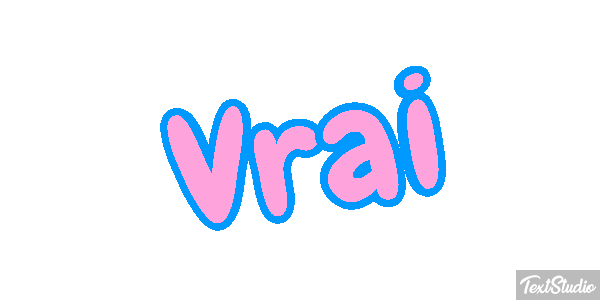 Vrai Effet de texte