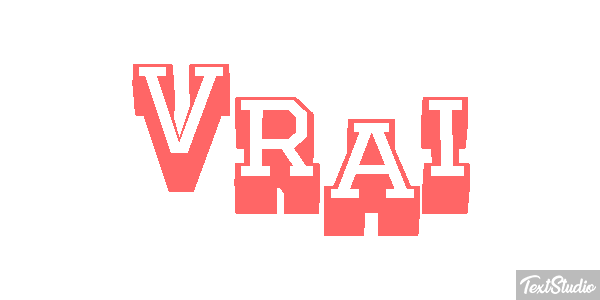 Vrai Effet de texte