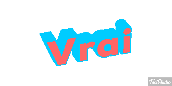 Vrai Effet de texte