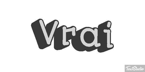 Vrai Effet de texte