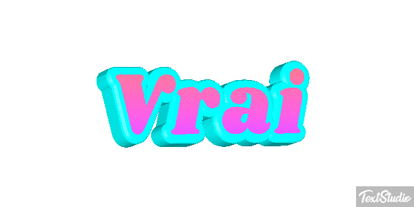 Vrai Effet de texte