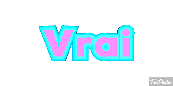 Vrai Effet de texte