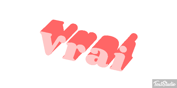 Vrai Effet de texte