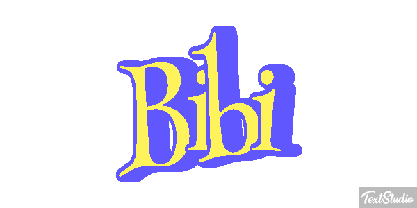 Bibi Text effect