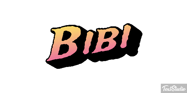 Bibi Text effect