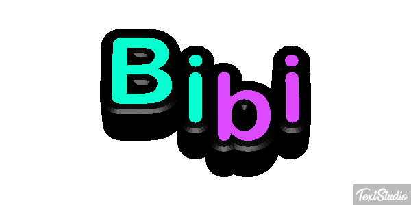 Bibi Text effect