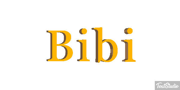 Bibi Text effect