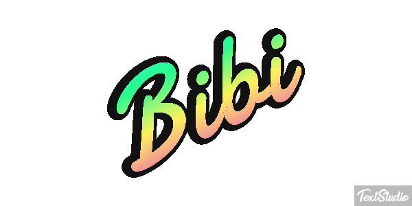Bibi Text effect