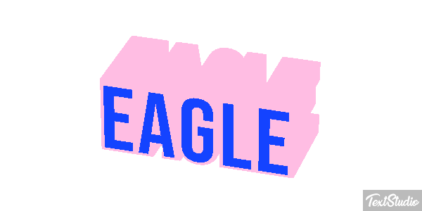 Eagle Effetto testo