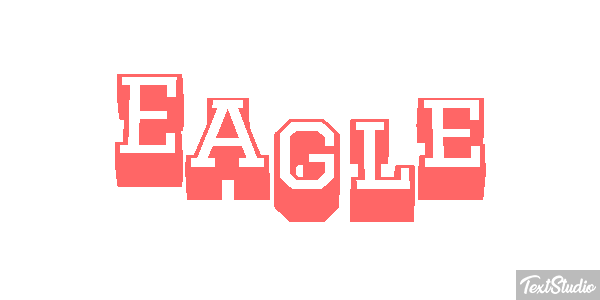 Eagle Effetto testo